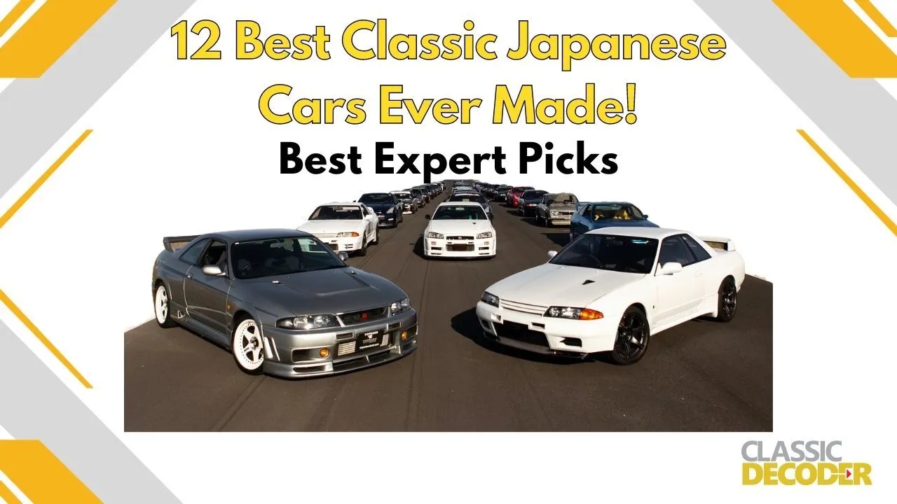12 Best Classic Japanese Cars Ever Made