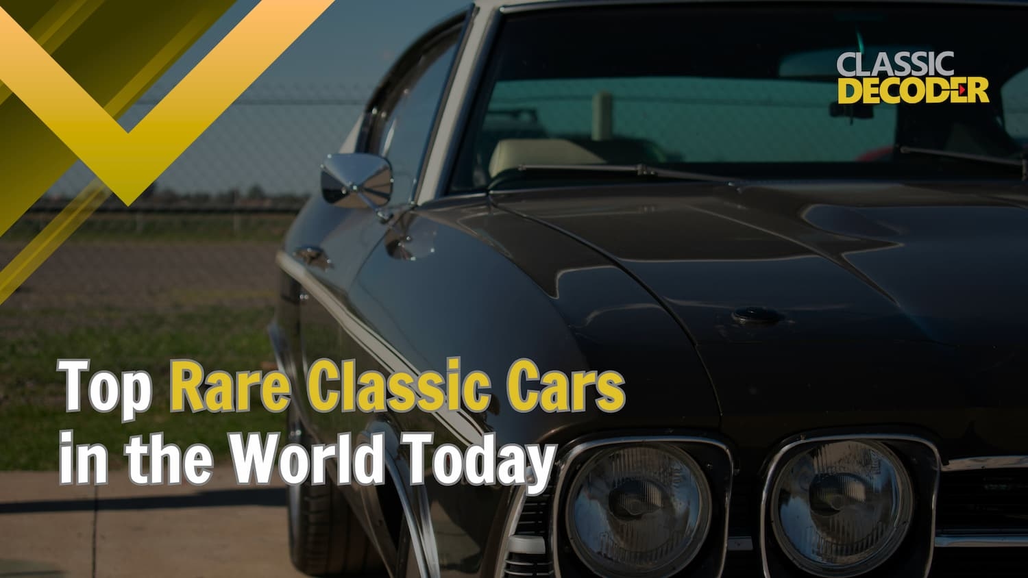 Top Rare Classic Cars