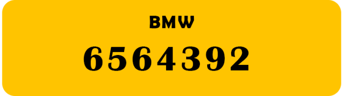 7 Digits number