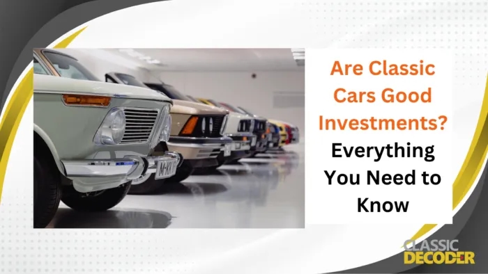 Are Classic Cars Good Investments