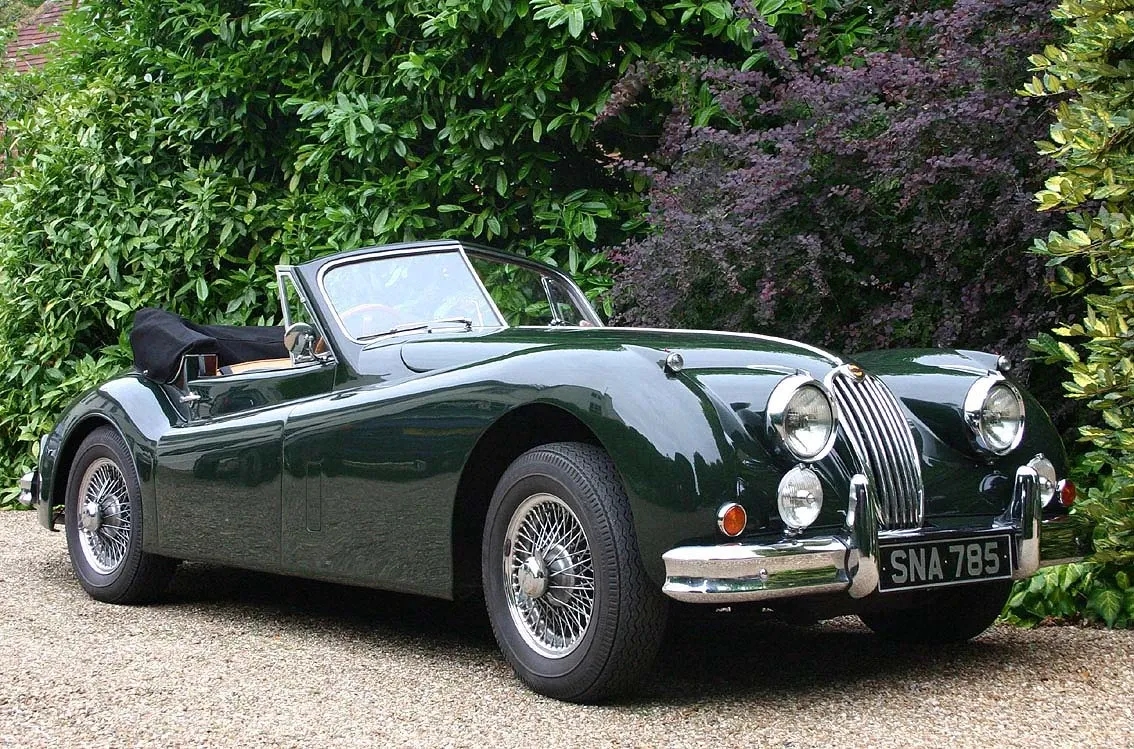 Classic Jaguar car