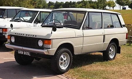 classic land rover car