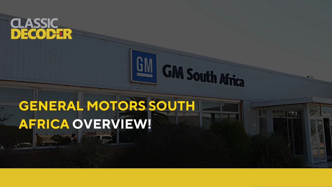 general motors south africa overview