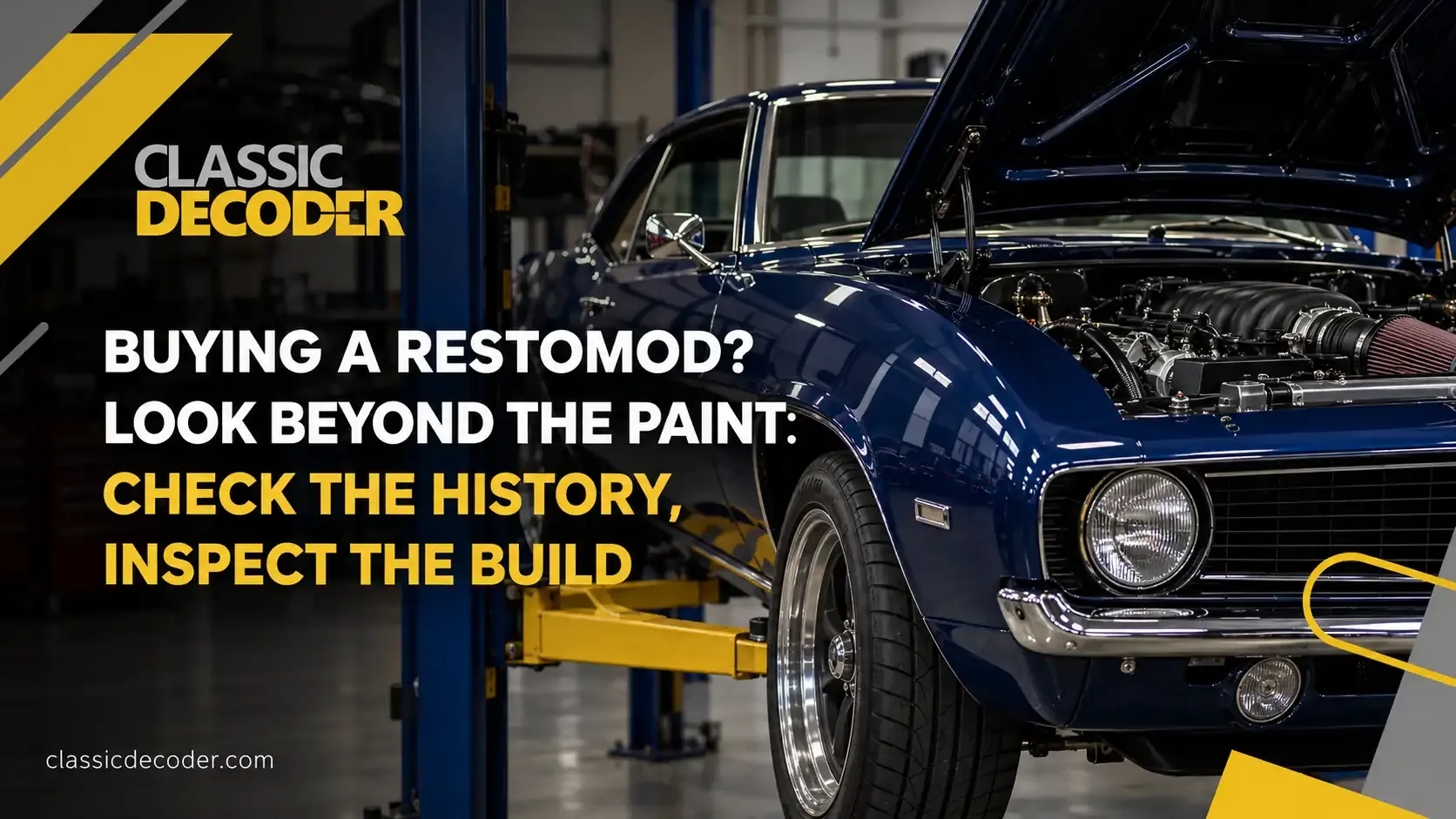 what to check before buying restomod
