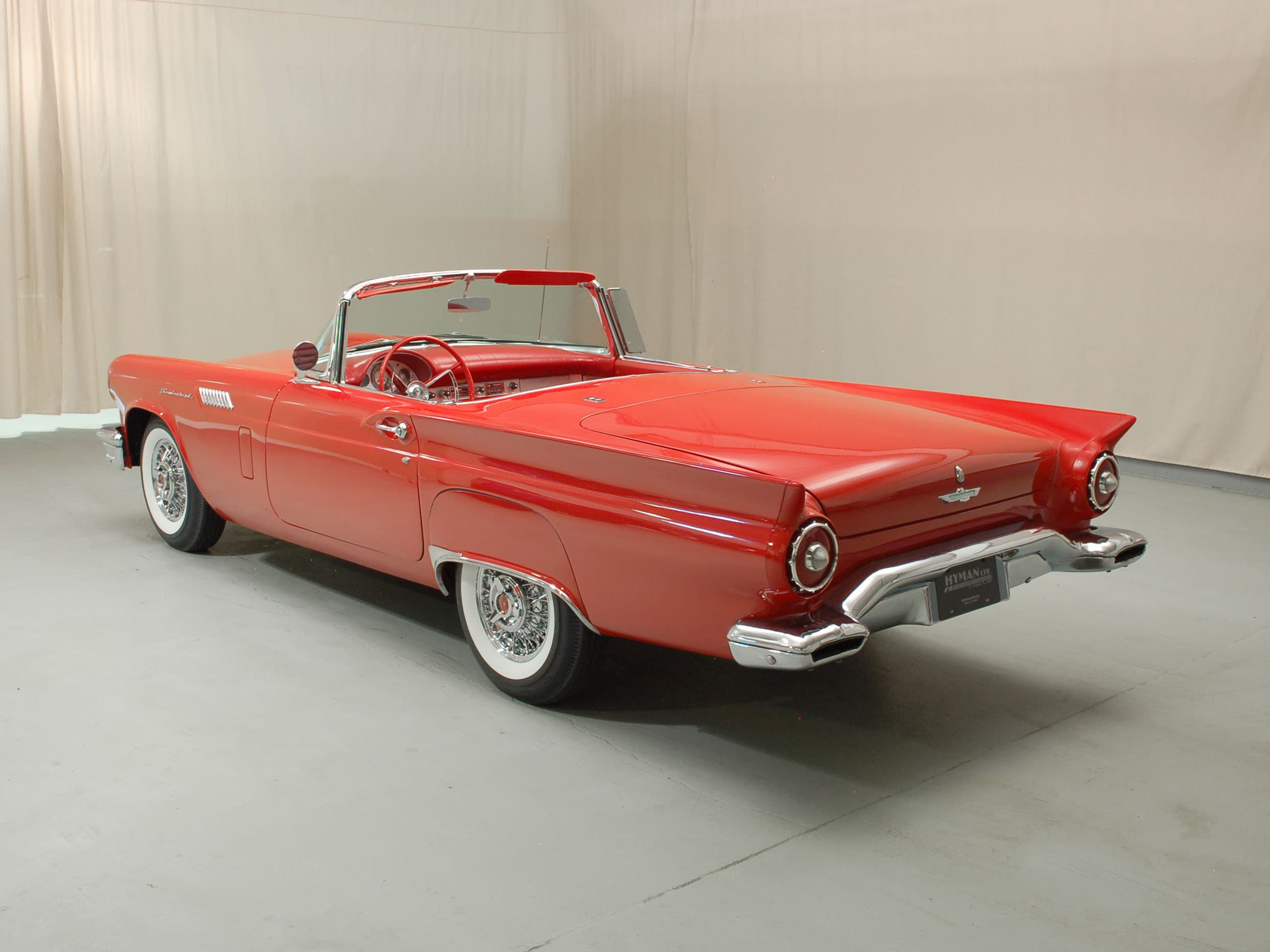 Photo of a 1955 Ford Thunderbird