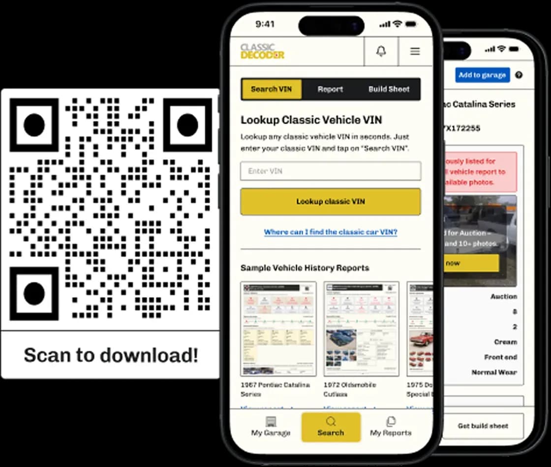 Scan to download the Classic Decoder app