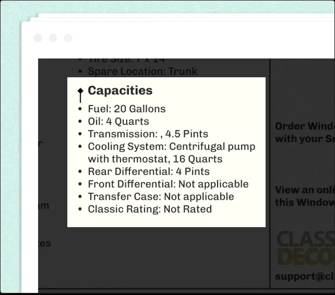 Capacities