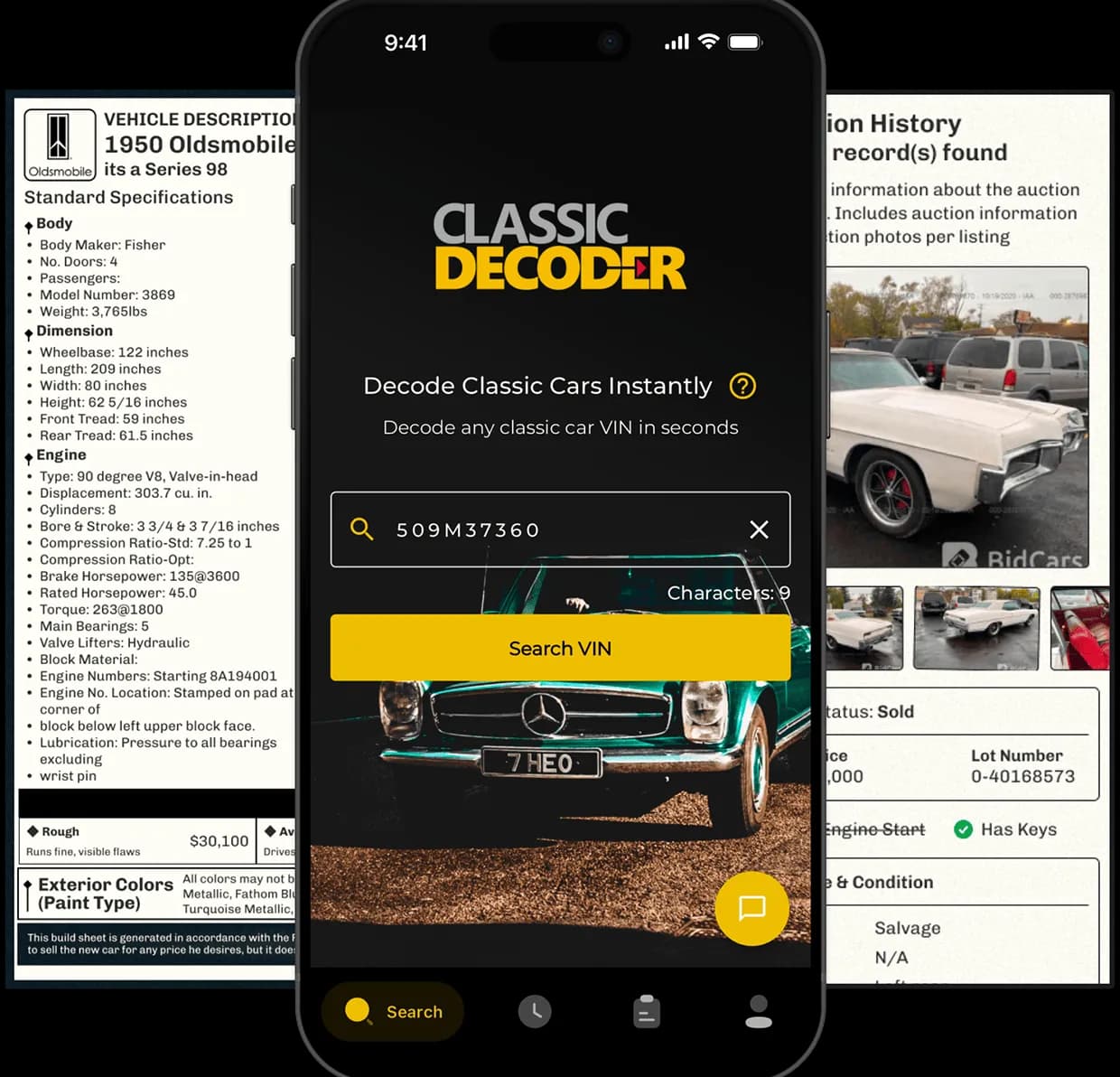 Classic Decoder App