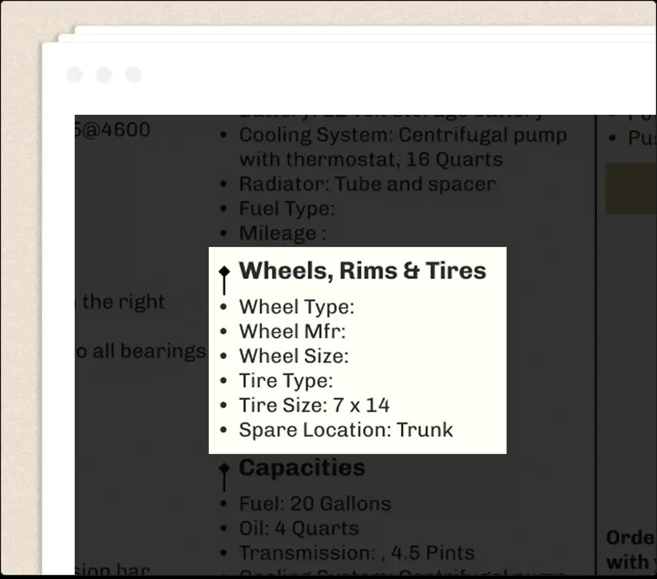 Wheels, rims and tires