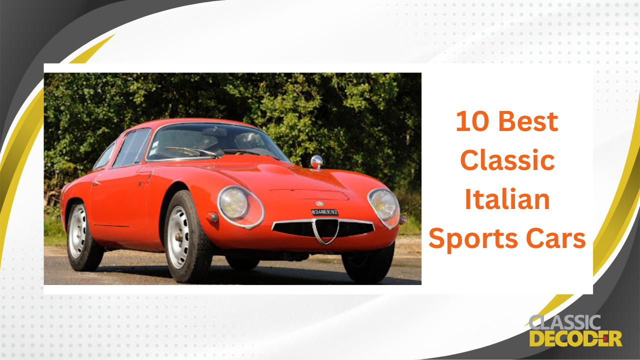 10 Best Classic Italian Sports Cars