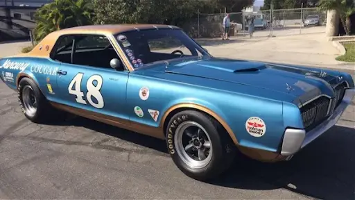 1967 Mercury Cougar XR-7 Vintage Race Car