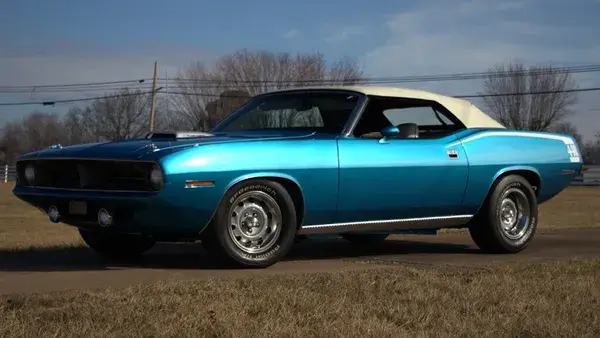 1970 Plymouth Barracuda Custom Convertible